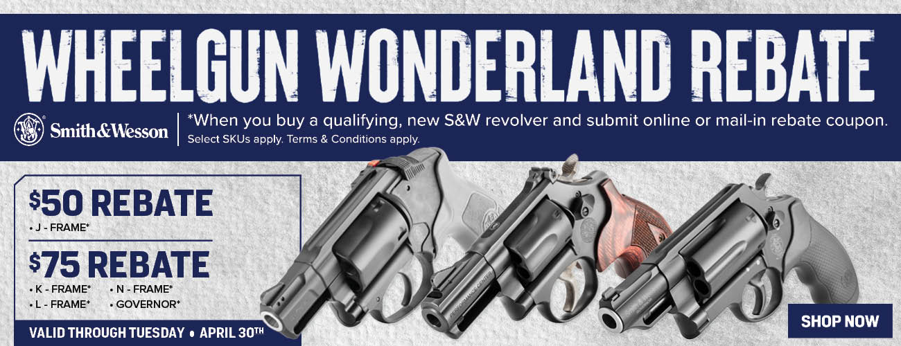 S&W Wheelgun Wonderland Rebate